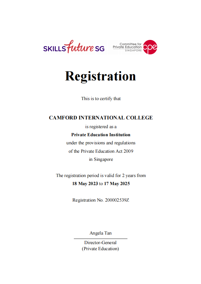 ERF Licence_Camford International College_00